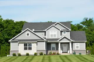 Single-family home exterior