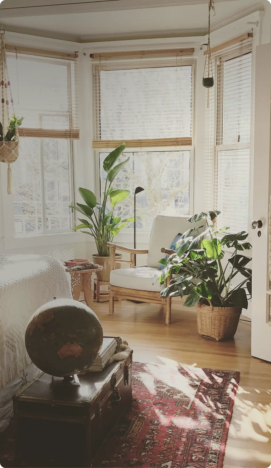 A bright residential room